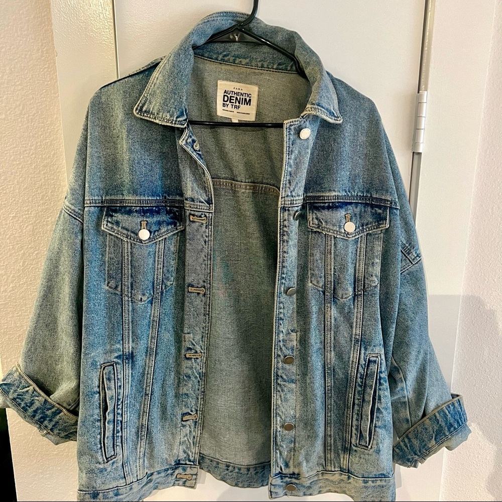 Oversized Denim Jean Jacket